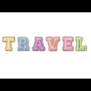 Stoney Clover Lane x Target TRAVEL Patch Pack 6pc nwt